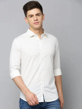 Men White Printed Casual Shirt-FLIORIONIEPRINT-3509-Offwhite